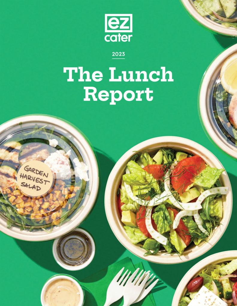 Lunch Breaks Are on the Decline, According to ezCater’s Second Annual